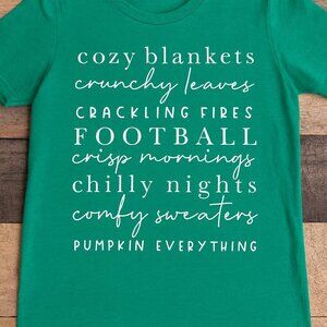 Size L - Cozy Blankets Tee (Green) - $20